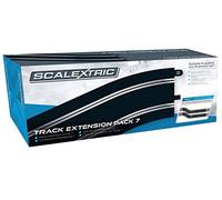 Set 7 d’extensions de circuits - 4 lignes droites de 350 mm ; 4 virages de rayon 4 de 3°.