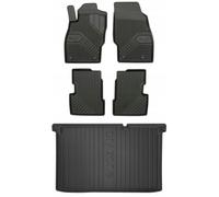 SET 77 Tapis de sol et moquettes Opel Corsa D Hatchback 2006-2014