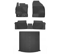 SET 77 Tapis de sol et moquettes pour Toyota Auris 2 Kombi 2012-2018 bw