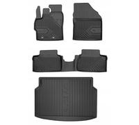 SET 77 Tapis de sol et moquettes pour Toyota Yaris 4 Hybrid Hatchback de 2020-