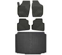 SET 77 Tapis de sol et moquettes Skoda Fabia 2 Hatchback 2006-2014