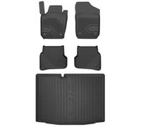 SET 77 Tapis de sol et moquettes Skoda Fabia 3 Hatchback 2014-2022