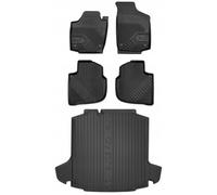 SET 77 Tapis de sol et moquettes Skoda Rapid Berline 2012-2019