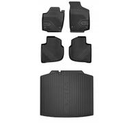 SET 77 Tapis de sol et moquettes Skoda Rapid Spaceback Hatchback 2013-2019