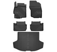 SET 77 Tapis de sol et sur-tapis Mitsubishi Lancer 8 HB 2007-2017 g