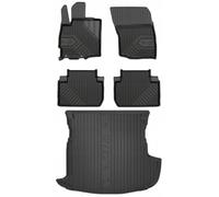 SET 77 Tapis de sol et sur-tapis Mitsubishi Outlander 3 2012-2022 5 places