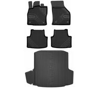SET 77 Tapis de sol et sur-tapis Skoda Octavia 3 LB 2016-2020