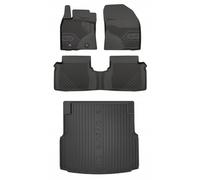 SET 77 Tapis de sol et sur-tapis Toyota Avensis 3 Break 2009-2018