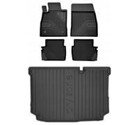 SET 77 Tapis de sol et tapis Ford Fiesta Mk8 Hatchback 2017-2023 5d.