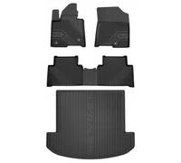 SET 77 Tapis de sol et tapis KIA Sorento 4 Hybride à partir de 2020-