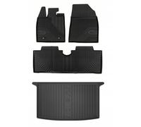 SET 77 Tapis de sol et tapis pour BYD Dolphin Hatchback de 2021 à 2027