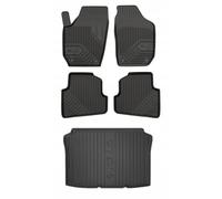 SET 77 Tapis de sol et tapis VW Polo 4 Hatchback 2001-2009 3 portes