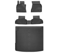 SET 77 Tapis et housse en caoutchouc BMW X6 F16 2014-2019