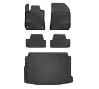 SET 77 Tapis et housse en caoutchouc Peugeot 308 2 HB 2013-2021