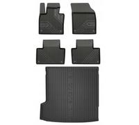 SET 77 Tapis et housse en caoutchouc Volvo XC90 2 à partir de 2014-