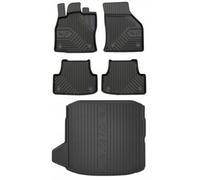 SET 77 Tapis et moquettes en caoutchouc AUDI A3 8V BERLINE 2012-2019