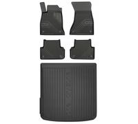 SET 77 Tapis et moquettes en caoutchouc AUDI A4 Avant B9 Break 2015-2023