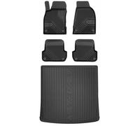 SET 77 Tapis et moquettes en caoutchouc AUDI A4 B7 Break 2000-2004