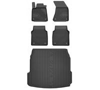 SET 77 Tapis et moquettes en caoutchouc AUDI A8 D4 Long 2013-2017