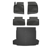 SET 77 Tapis et moquettes en caoutchouc CITROEN C5 3 Berline 2008-2017 zw