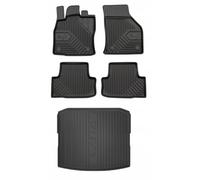 SET 77 Tapis et moquettes en caoutchouc Skoda Karoq à partir de 2017-