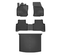 SET 77 Tapis et moquettes en caoutchouc VW Touran 2 à partir de 2015- 7 places a