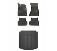 SET 77 Tapis et tapis en caoutchouc AUDI A4 B9 Berline 2015-2023
