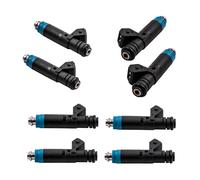 Set (8) 80lb 875cc Ev1 Fuel Injectors For Mustang Gt Lx Cobra 5.0l V8
