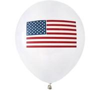 Santex 8 Ballons en Latex USA 23 cm