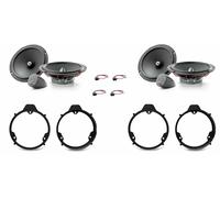 Set 8 Haut-Parleurs Focal Universel pour Mercedes Classe A W177 Série De 2018