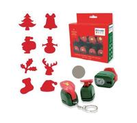 SET 8 MINI PERFORATRICES NOËL