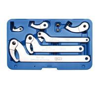 Set 8 Pièces Clés À Secteur Articulé 35-120 MM - Code bgs8542 FBGS8542 BGS