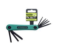 Stanley 4-69-263 Jeu de 8 clés Torx pliantes (T9-T40)