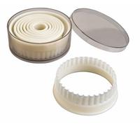 Set 9 Coupe-Pate Nylon Rond Dentele 2 A 10 Cm