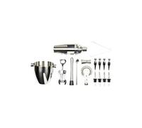 Toilinux - Set à Cocktail 16 Accessoires en acier inoxydable Gris G