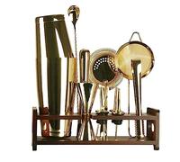 Set à cocktail - Shaker Boston 12PCS Cocktail Shaker Set Barman Kit Avec Stand Bar Drink Mixer Kit pour Barman(Gold)