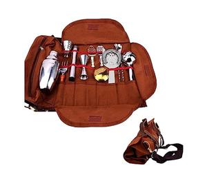 Set à cocktail - Shaker Boston 13 Pcs Barmans Kit Cocktail Making Set Outils De Fabrication Cocktails Modernes Avec Sac À Kit pour Barman