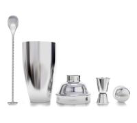 Set à cocktail - Shaker Boston Mélangeur en acier inoxydable 3 pièces pour débutant, ensemble d'outils pour magasin de thé au lait, Shaker, tasse Kit pour Barman