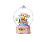 Set à Construire Garfield - Garfield Crystal Ball Series Pantasy Garfield Birthday Cake 13 cm (Pantasy)