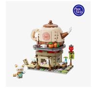 Set A Construire Kung Fu Panda - Shifu's Tea House 15cm