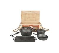 - Set à cuisiner feu de camp 7 pièces