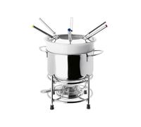 Service à fondue Roma pour 6 personnes - Beka - Argent - Inox Argent G