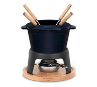 Set à fondue en fonte 4 personnes - mont d'arbois