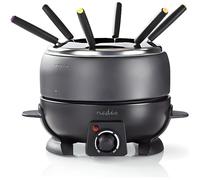 Set à fondue - NEDIS - 2.3 L - 800 W - 6 personnes - Thermostat réglable