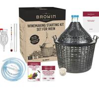 Set à vin complet de 15 litres avec bonbonne en verre, Pour le premier vin et les suivants, Pour les vins blancs, rosés et rouges, une idée pour un geste unique