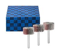 SET ABANICOS MANGO METAL F 3015/6 A