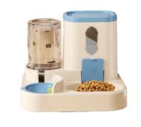 Set Abreuvoir Et Distributeur De Nourriture Pour Animaux Petit Distributeur | Eau Bol Distributeur Nourriture Eau Lot pour Petits Chiens Chats