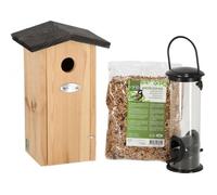 Best For Birds - Set abri mangeoire et graines oiseaux Pour mésanges charbonnières