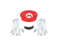 Set Accessoires Mario Enfant Taille Unique Rouge