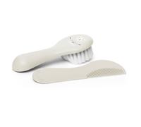 Set Accessoire Toilette Bébé Brosse + Peigne Hygge Baby Oisillons Beige TU